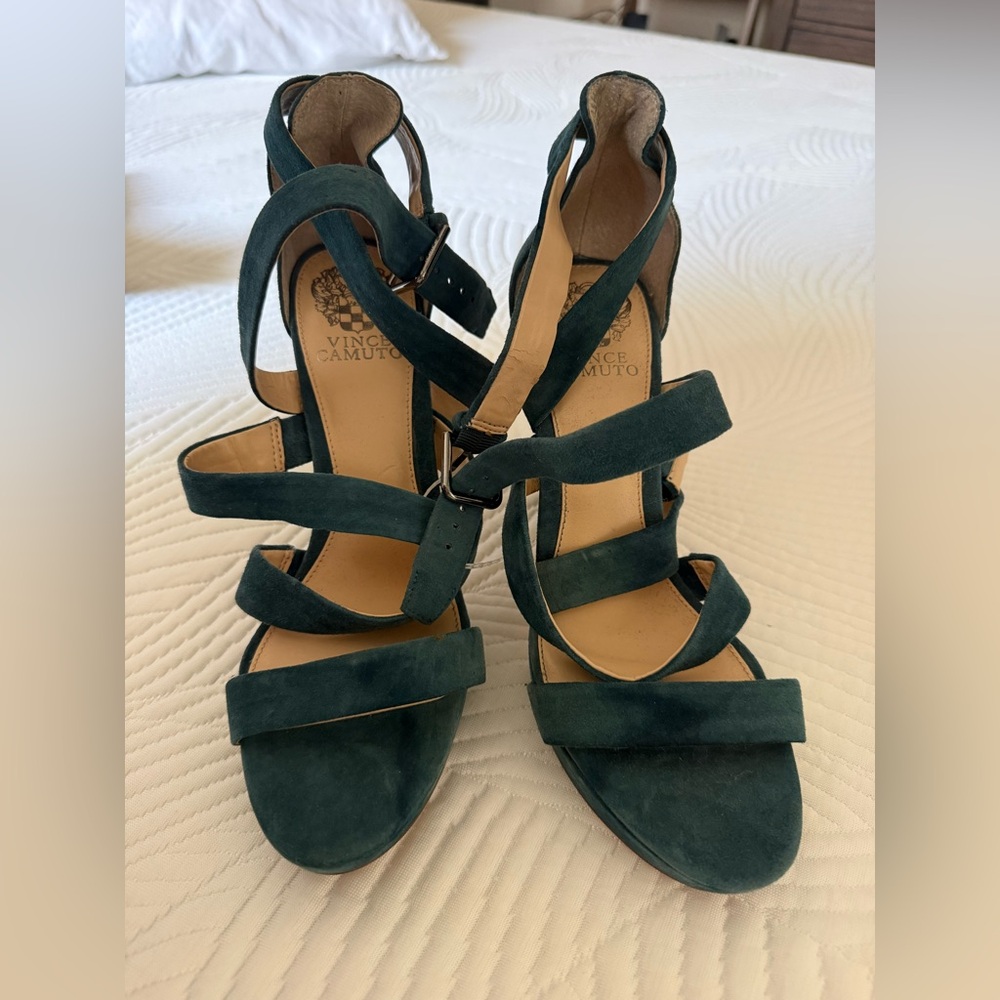 Vince Camuto Women's Teal Strappy Sandals